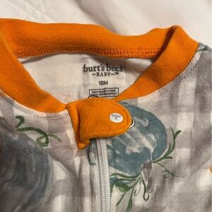 Burt’s baby footed pajamas